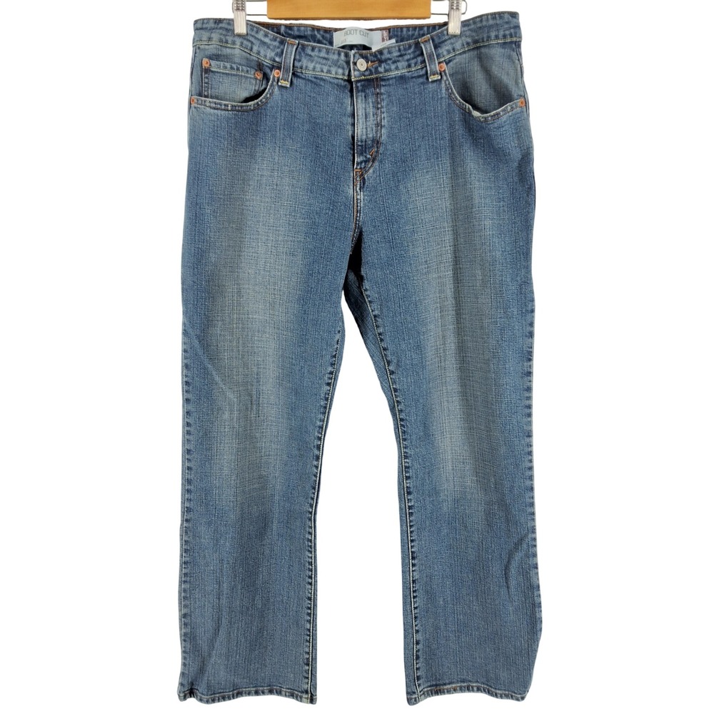 Levi's 515 Bootcut Jeans Women's Size‎ 20M Medium Wash Stretch Denim Mid Rise
